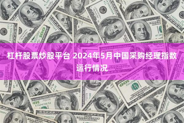 杠杆股票炒股平台 2024年5月中国采购经理指数运行情况