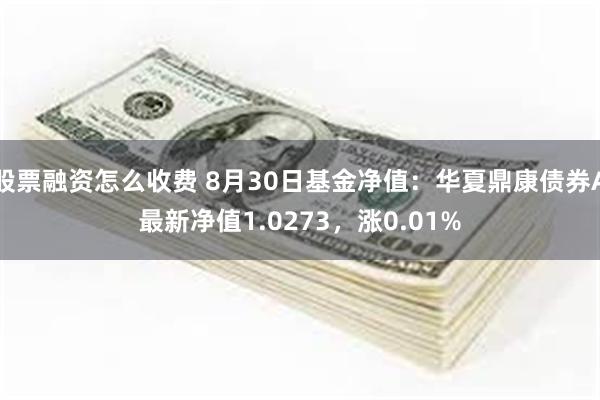 股票融资怎么收费 8月30日基金净值：华夏鼎康债券A最新净值1.0273，涨0.01%