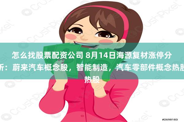 怎么找股票配资公司 8月14日海源复材涨停分析：蔚来汽车概念股，智能制造，汽车零部件概念热股