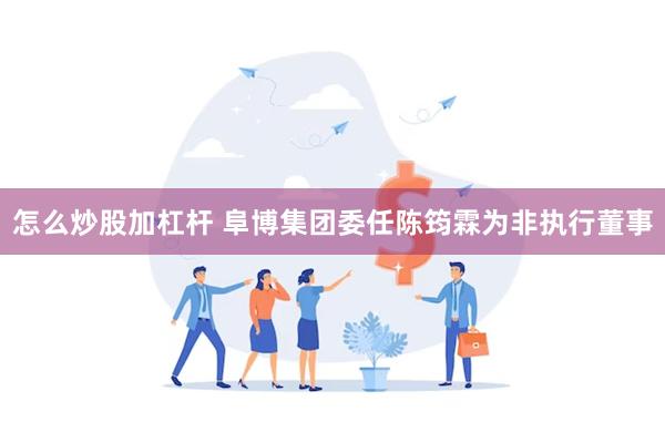 怎么炒股加杠杆 阜博集团委任陈筠霖为非执行董事