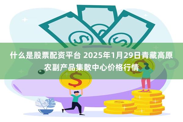 什么是股票配资平台 2025年1月29日青藏高原农副产品集散中心价格行情