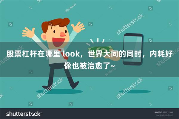 股票杠杆在哪里 look，世界大同的同时，内耗好像也被治愈了~