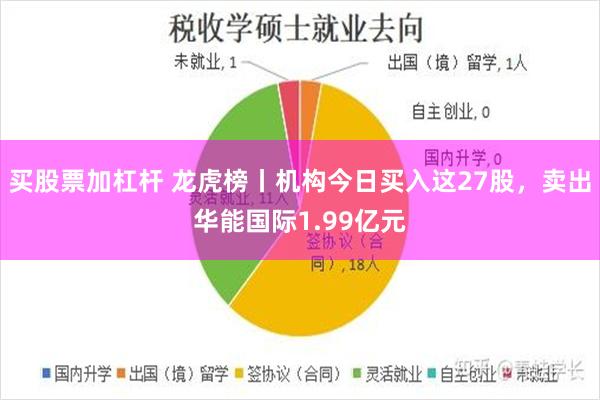 买股票加杠杆 龙虎榜丨机构今日买入这27股，卖出华能国际1.99亿元